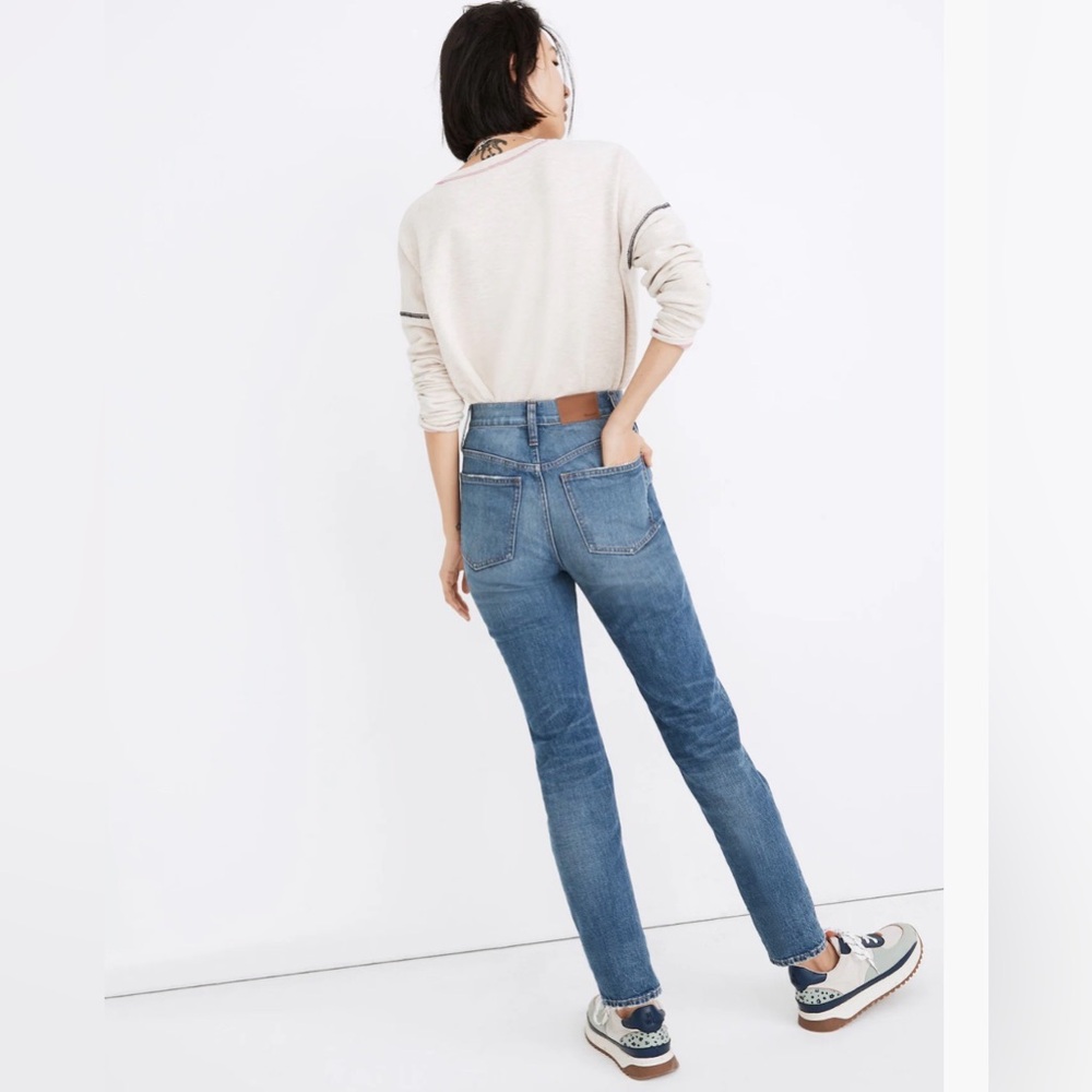 Madewell The Perfect‎ Vintage Full Length Jeans in Sanderson Wash Size 28 - Picture 10 of 10